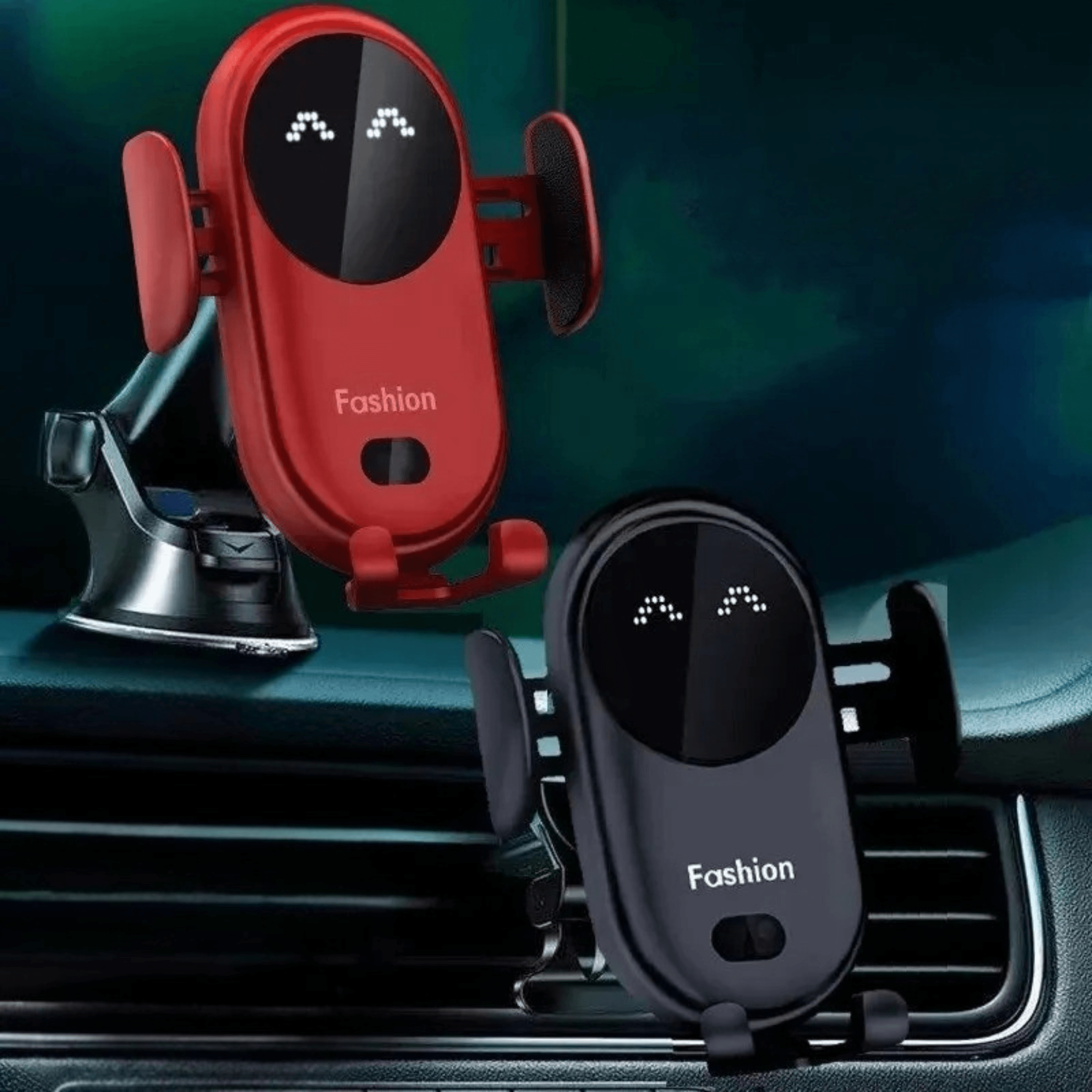 30W Fast Wireless Car Charger Mount